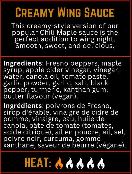 Creamy Wing Sauce