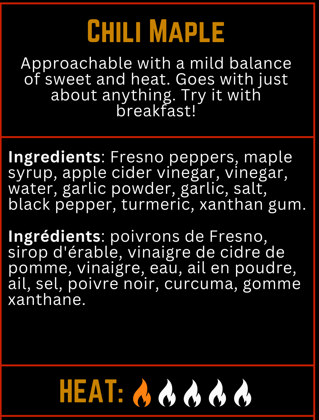 Chili Maple